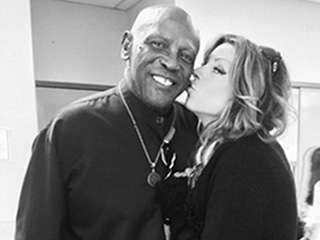 Amy Ashton and Louis Gossett Jr